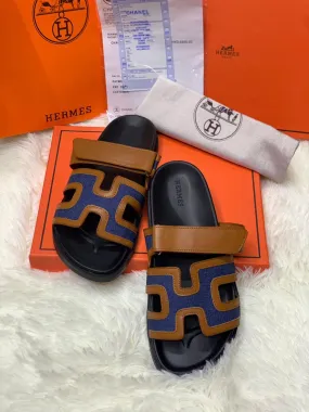 𝐇 leather Chypre Flip Flop Sandals