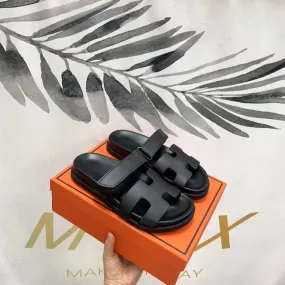 𝐇 leather Chypre Sandals