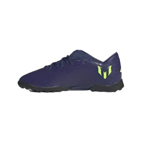 Adidas Nemeziz Messi 19.3 Men Turf Shoes Blue Ef1811