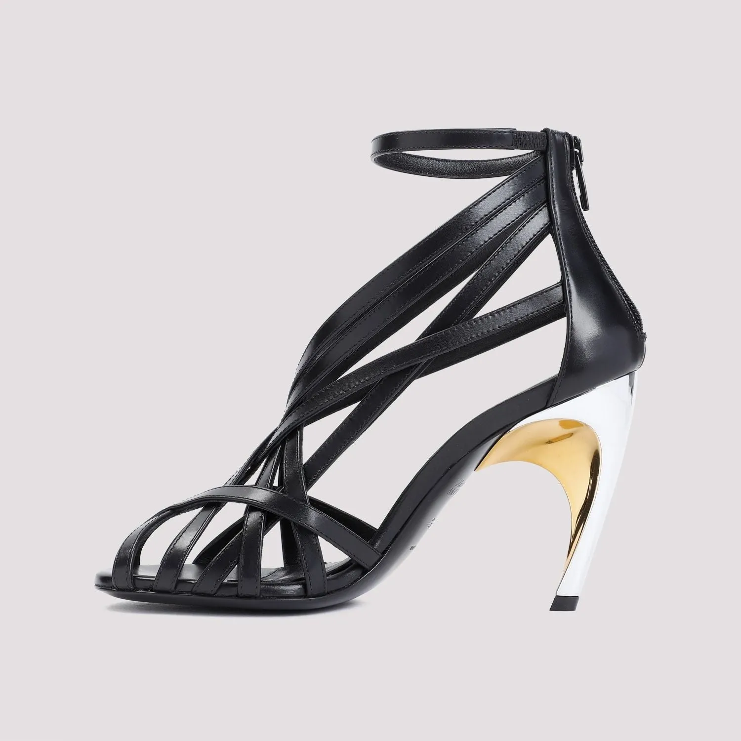 ARMADILLO STRAPPY SANDALS
