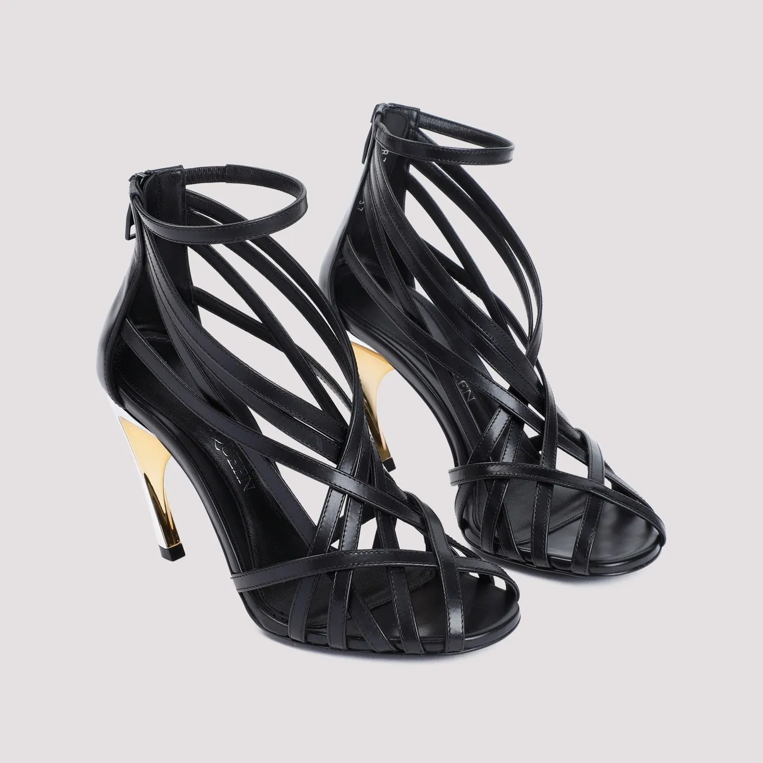 ARMADILLO STRAPPY SANDALS