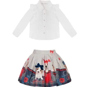 BALLOON CHIC DOGGY SKIRT SET