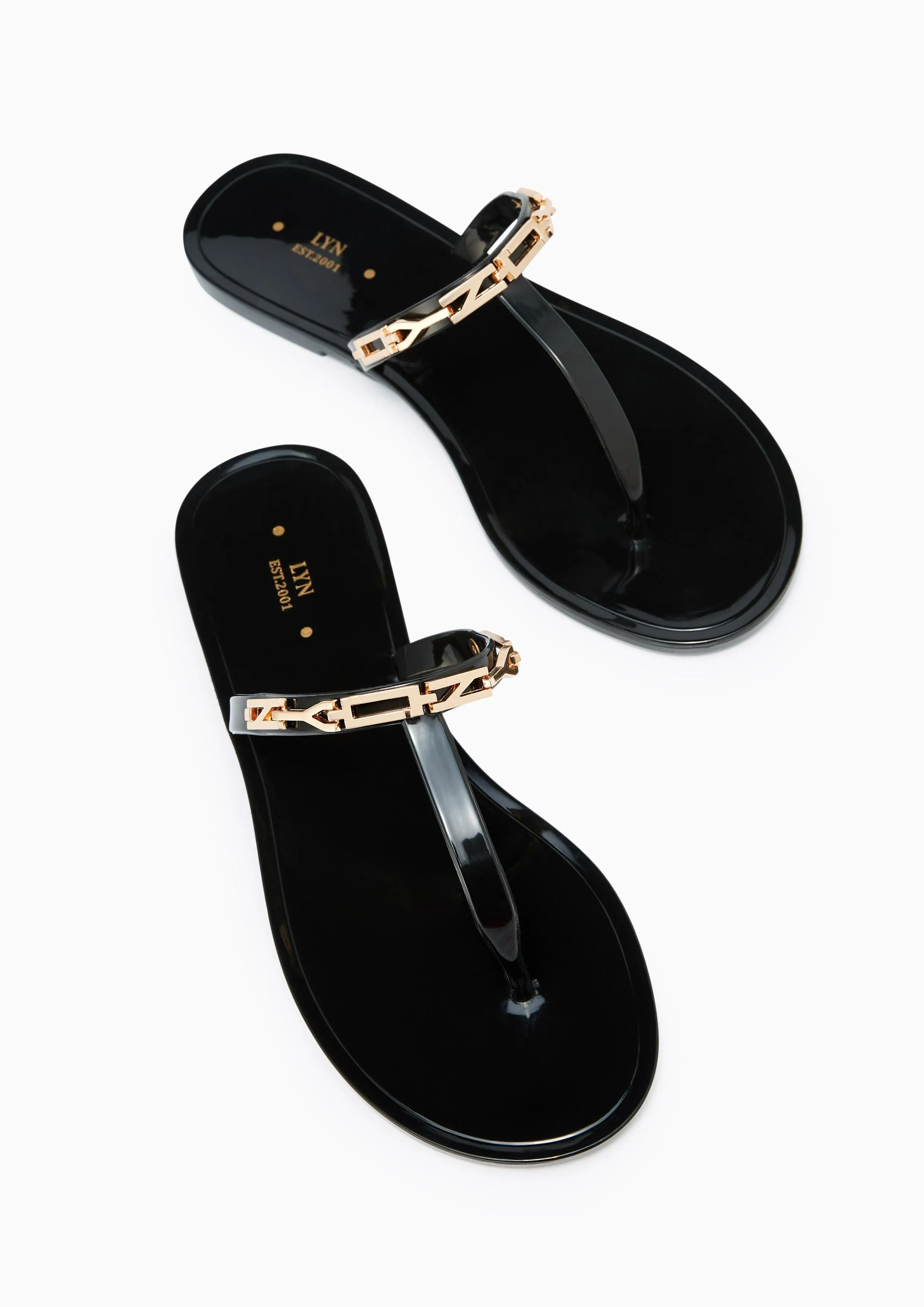 Bramble Flat Sandals Black