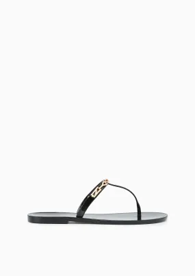 Bramble Flat Sandals Black