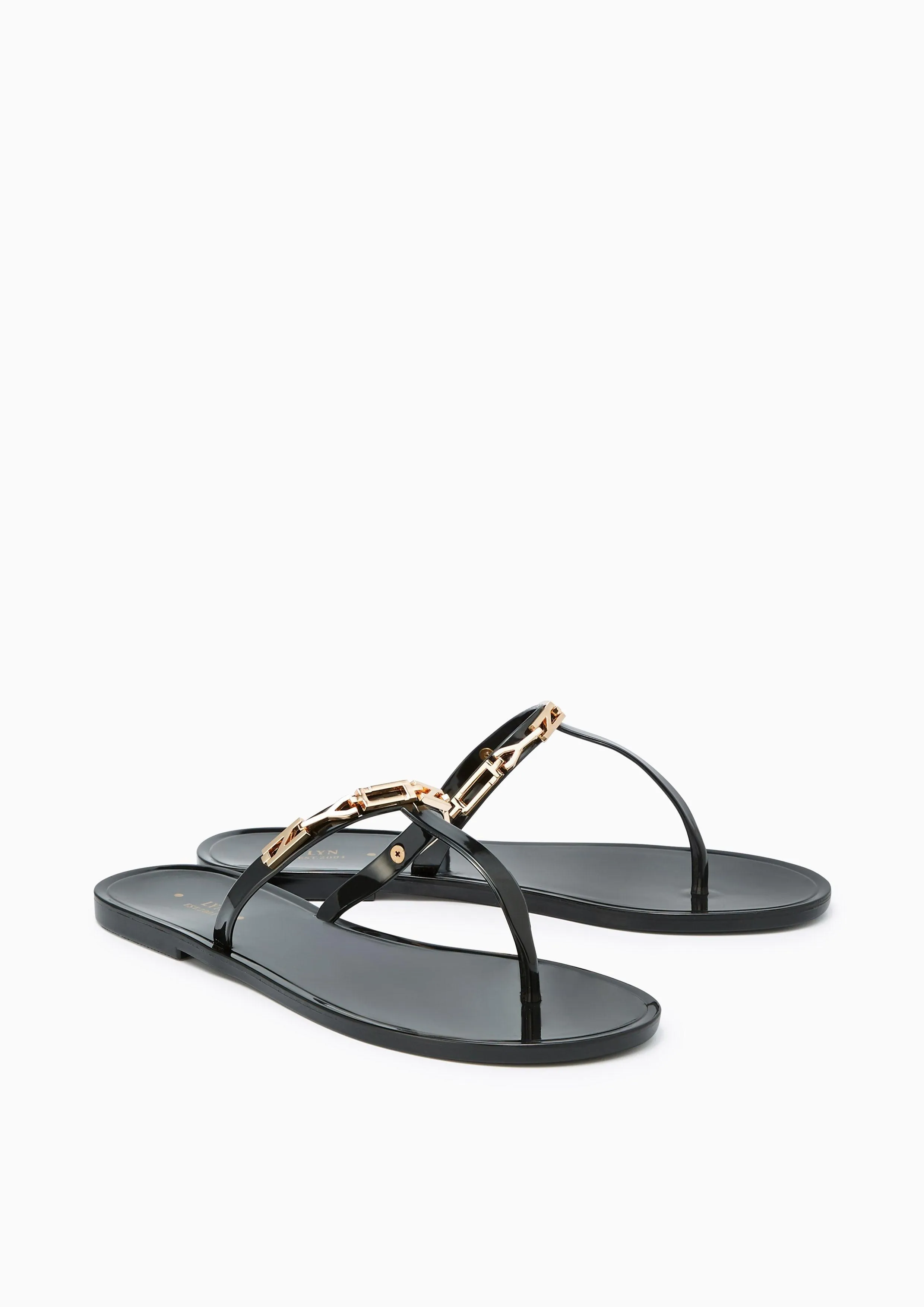 Bramble Flat Sandals Black