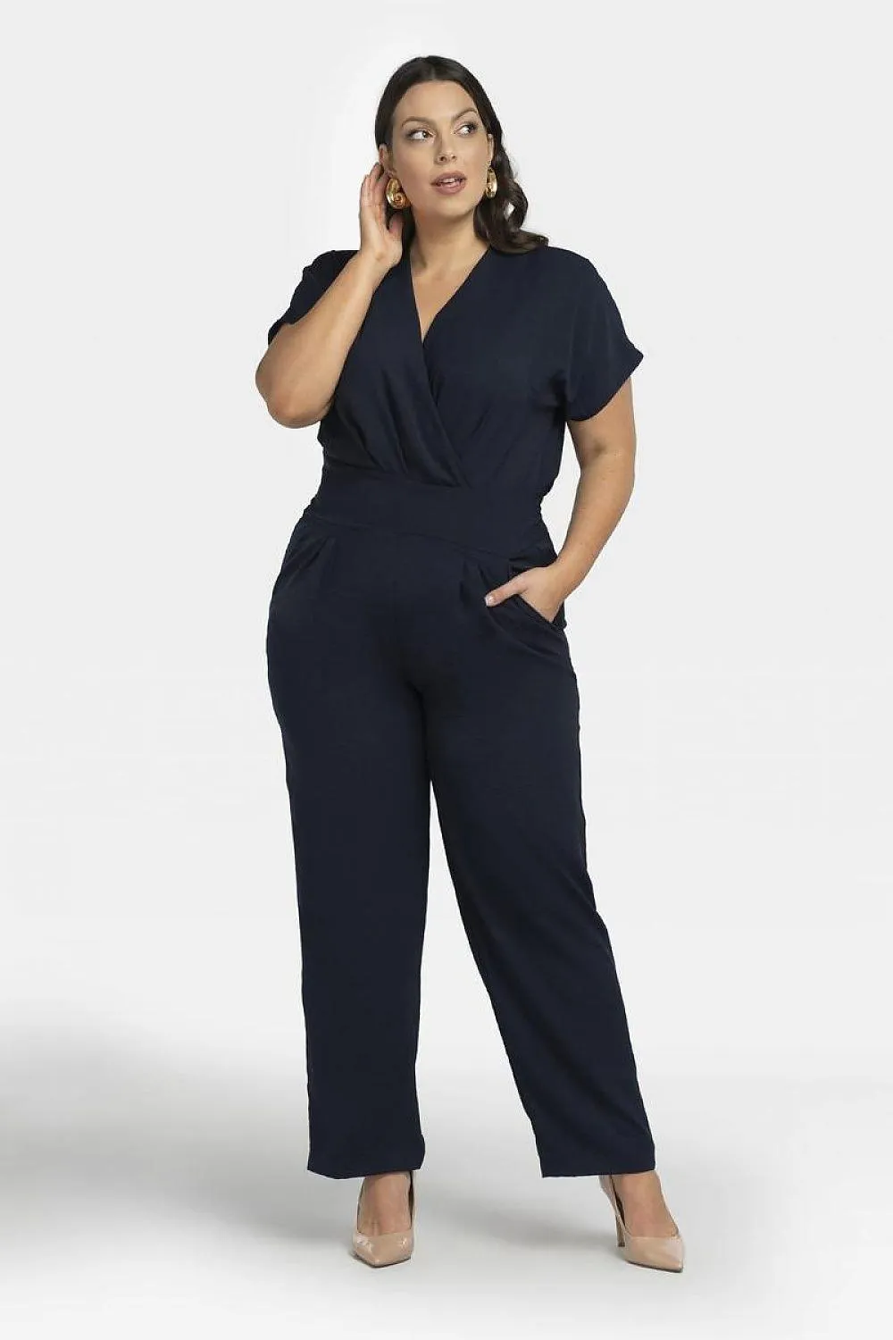 Chic and Comfortable Plus Size Summer Jumpsuit