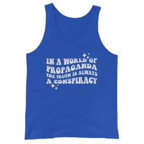 Conspiracy Theory Relaxed Tank - Women's