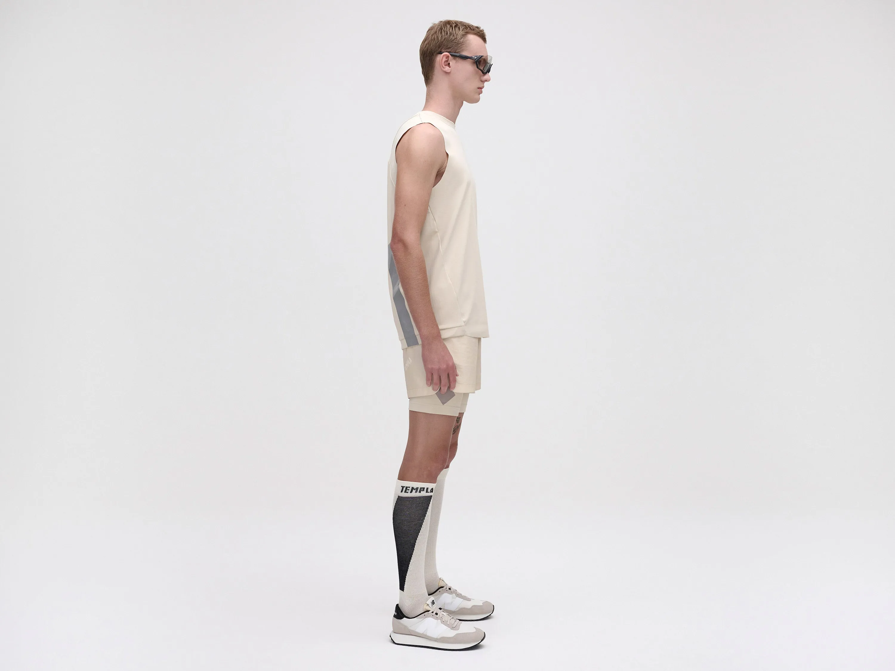 CROSS BACK TANK - FOG
