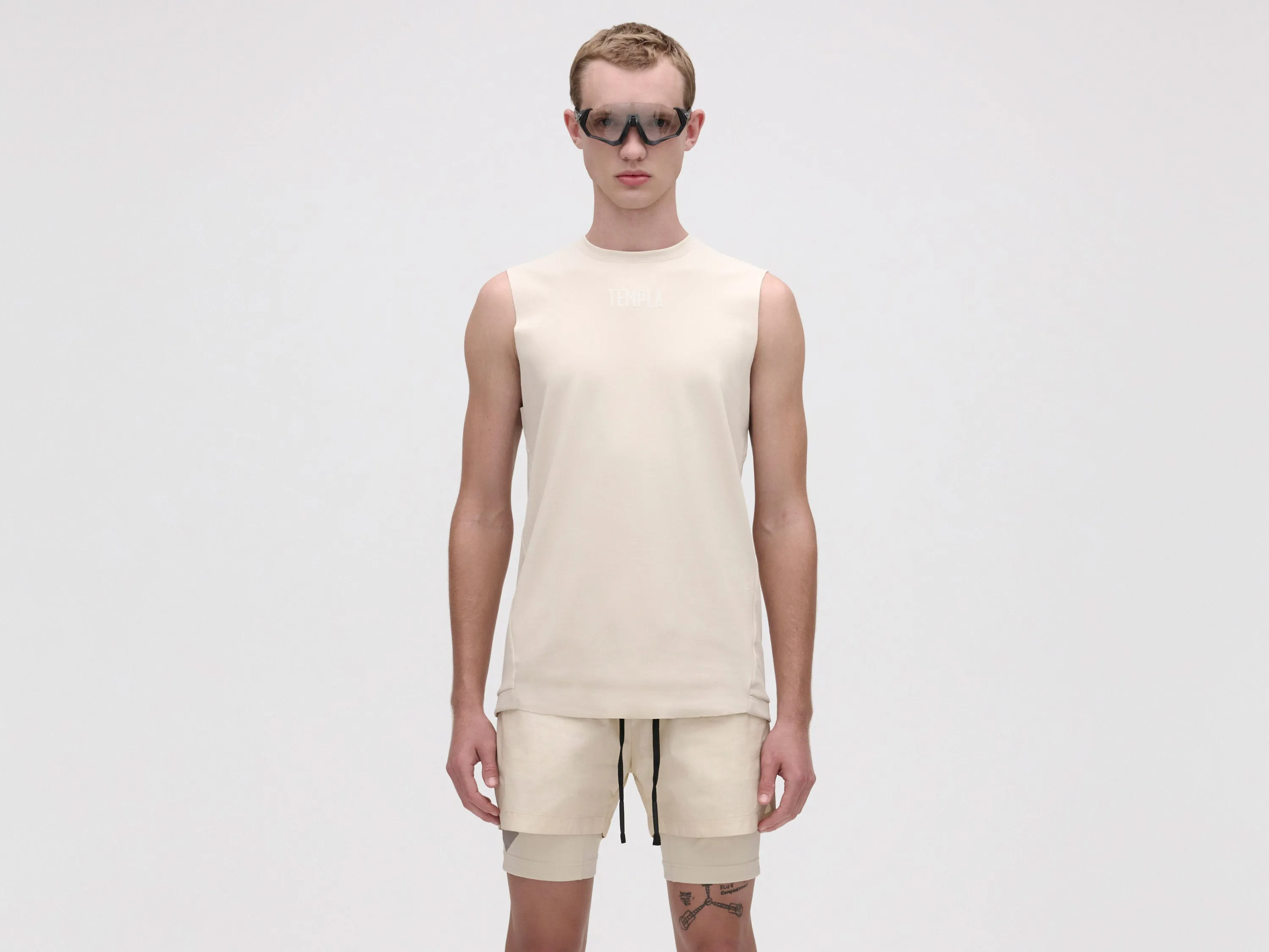 CROSS BACK TANK - FOG