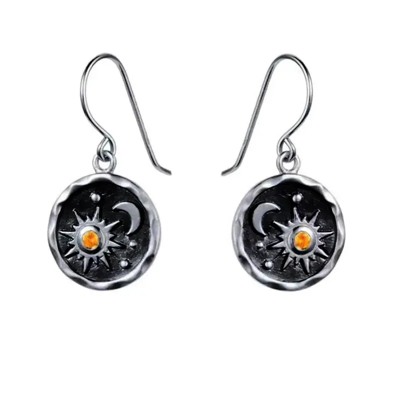 Elegant Sun Moon Necklace