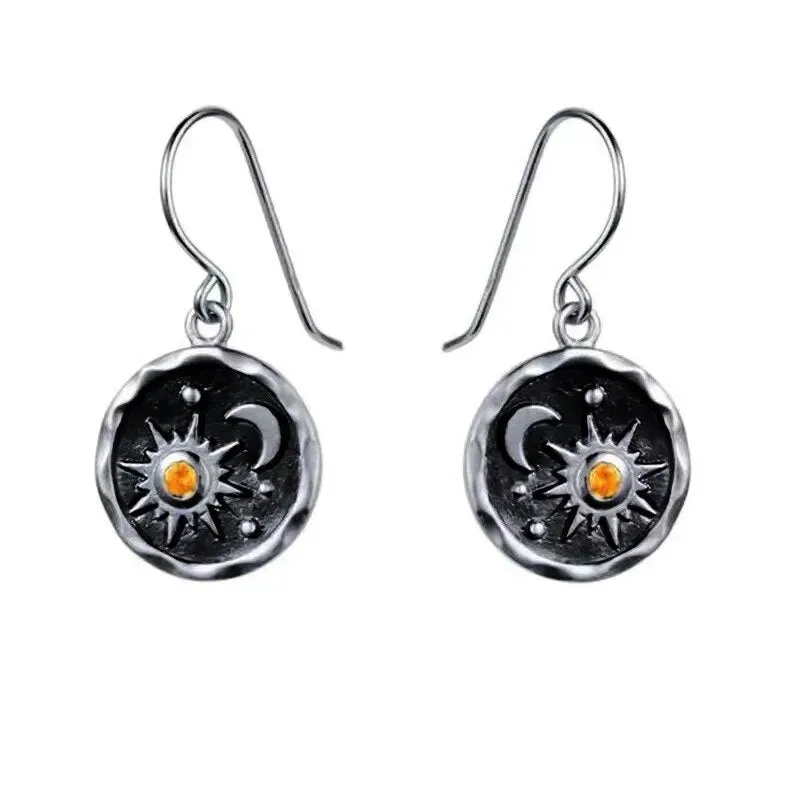 Elegant Sun Moon Necklace