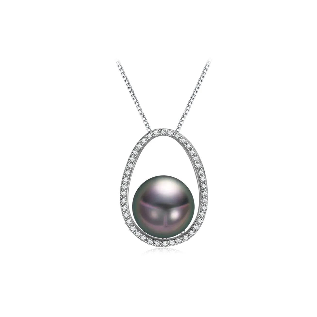 Elegant Tahitian Pearl Necklace WN00618