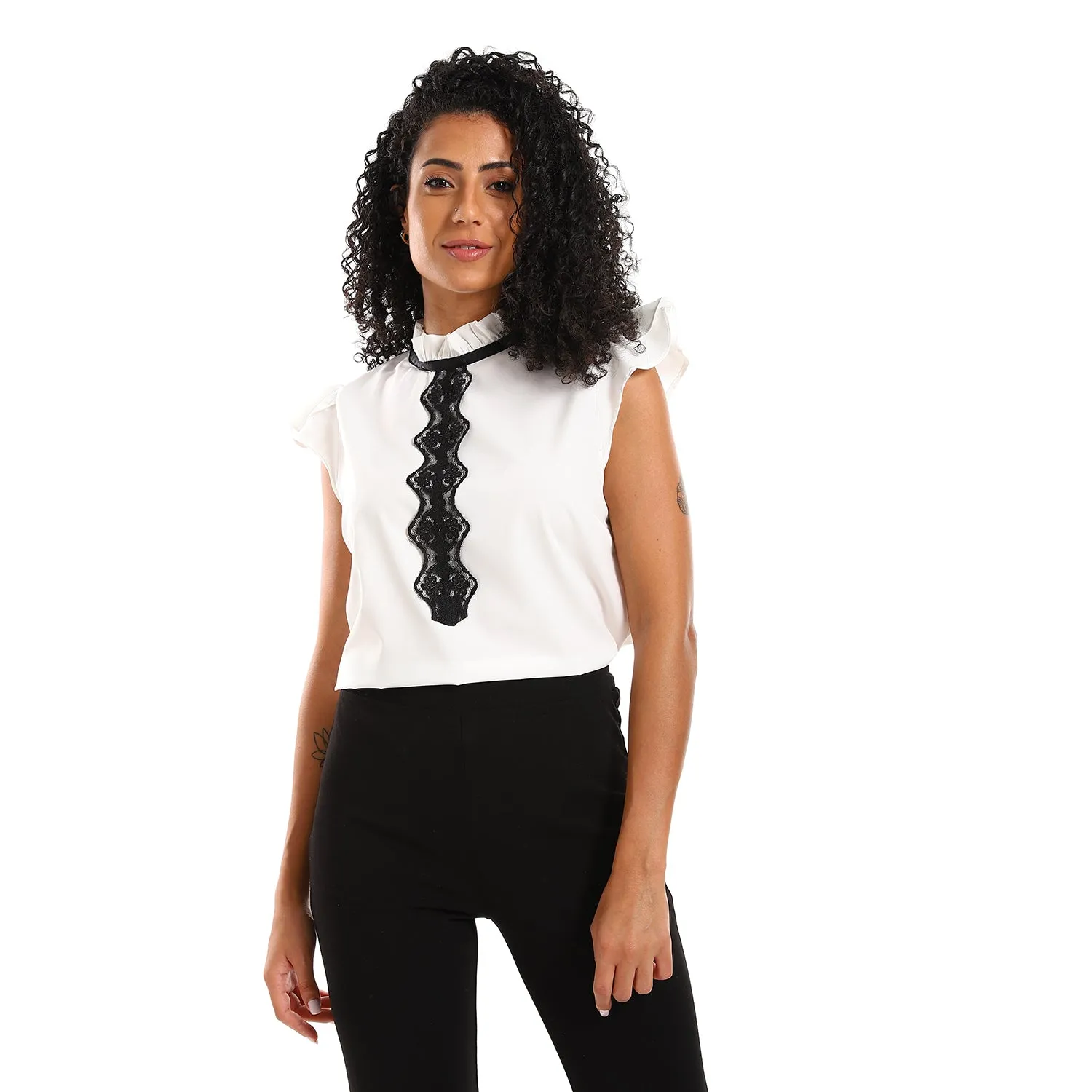 Essentials Cut Blouse