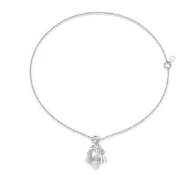 Faded Petal Pendant Necklace
