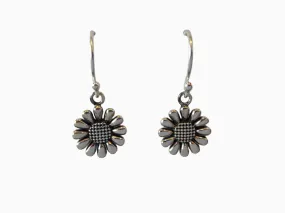 Flower Earrings - 925 Sterling Silver