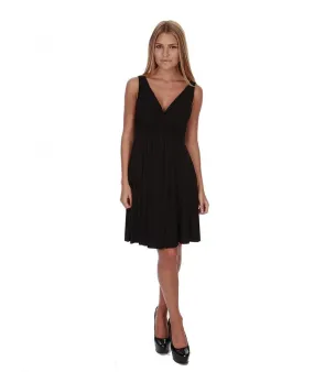 Hollywood Star Fashion Women's Knee Length Dress With Padded Bra