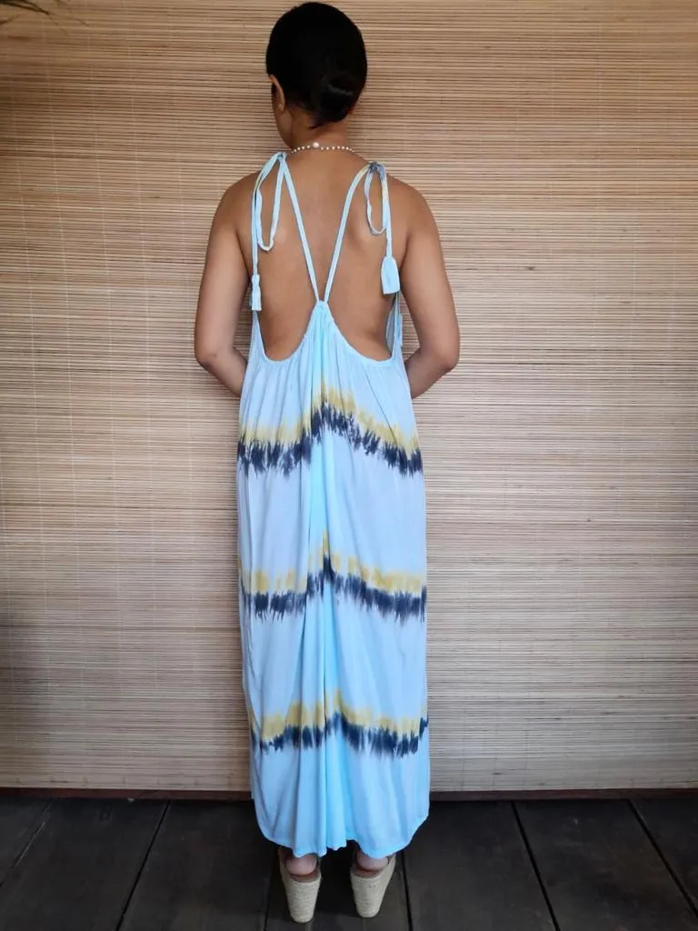 JUMPER TESS New Tie Dye Soft Blue/ Beige/ Denim