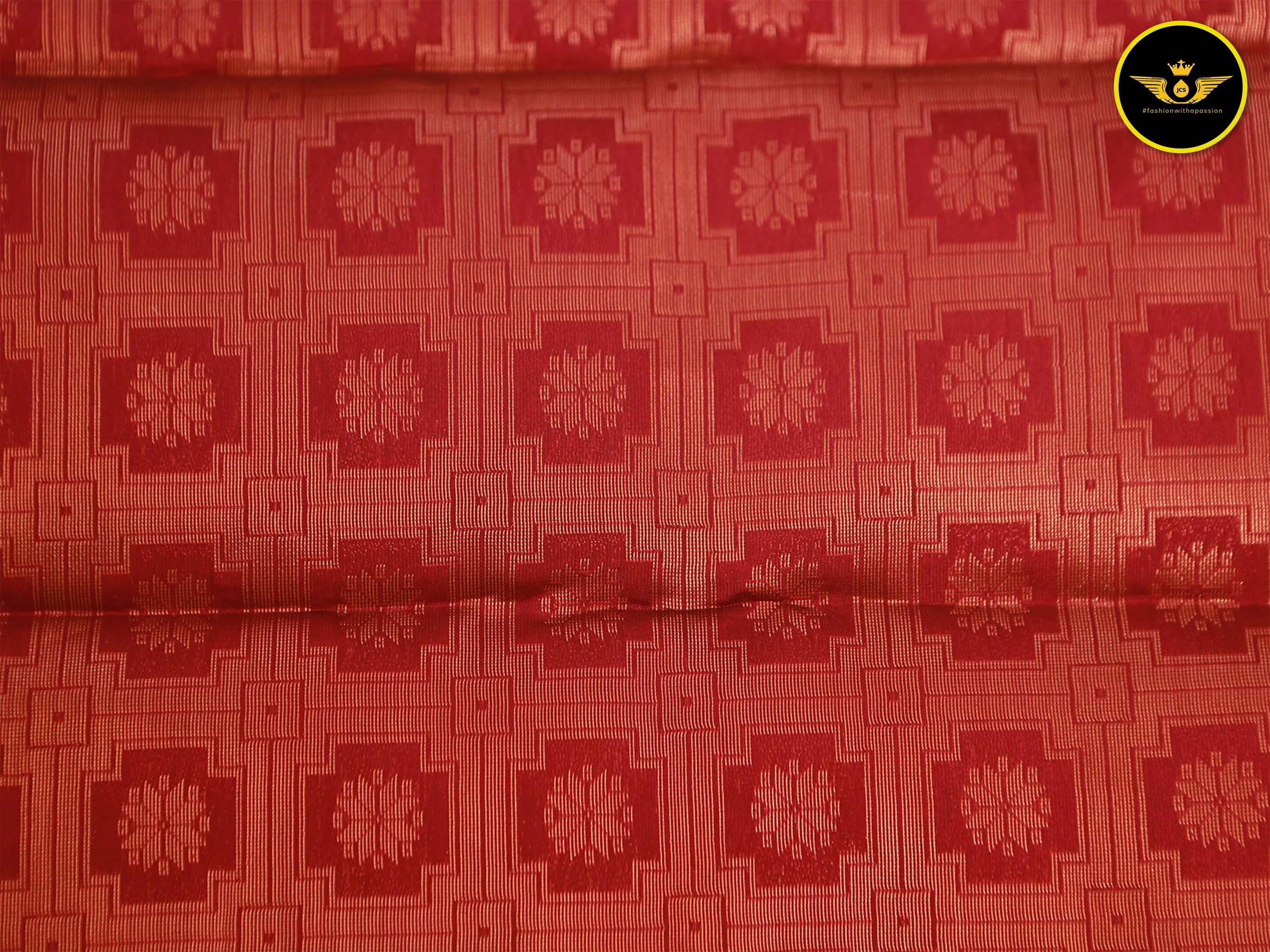 Kolam Design Rangoli Art Silk Saree: Lightweight & Comfortable
