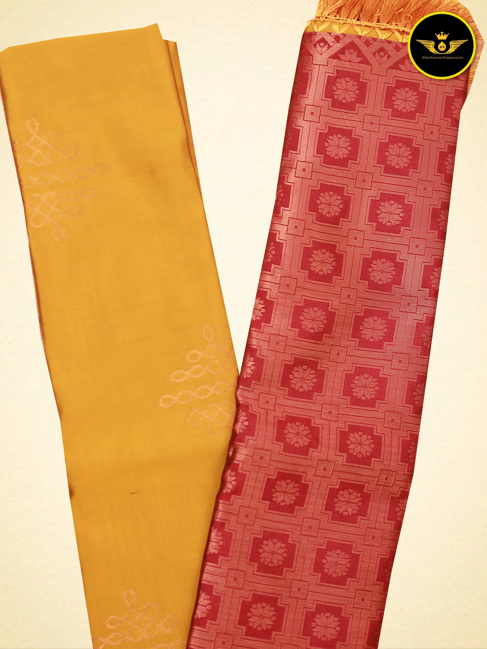 Kolam Design Rangoli Art Silk Saree: Lightweight & Comfortable