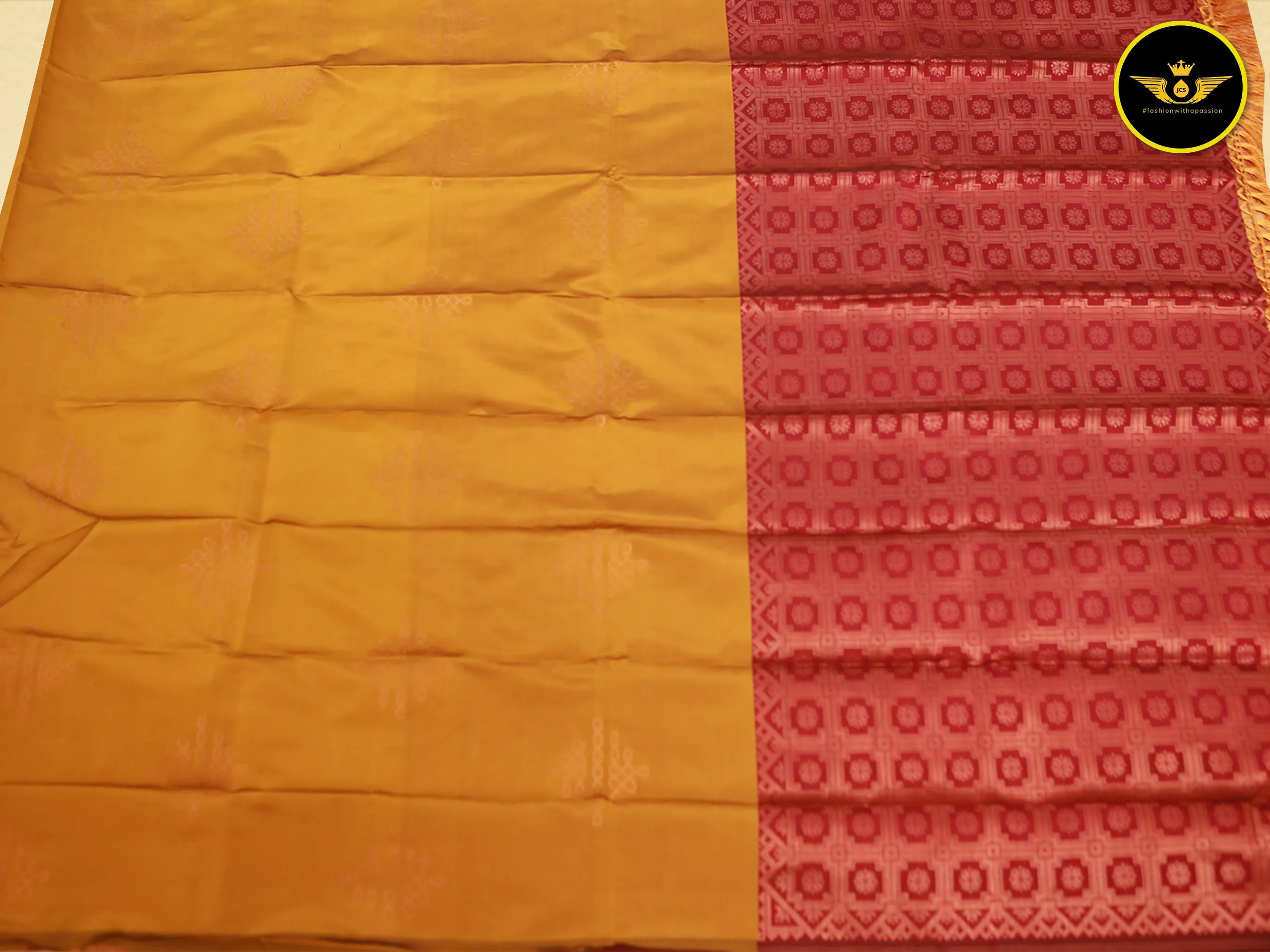 Kolam Design Rangoli Art Silk Saree: Lightweight & Comfortable