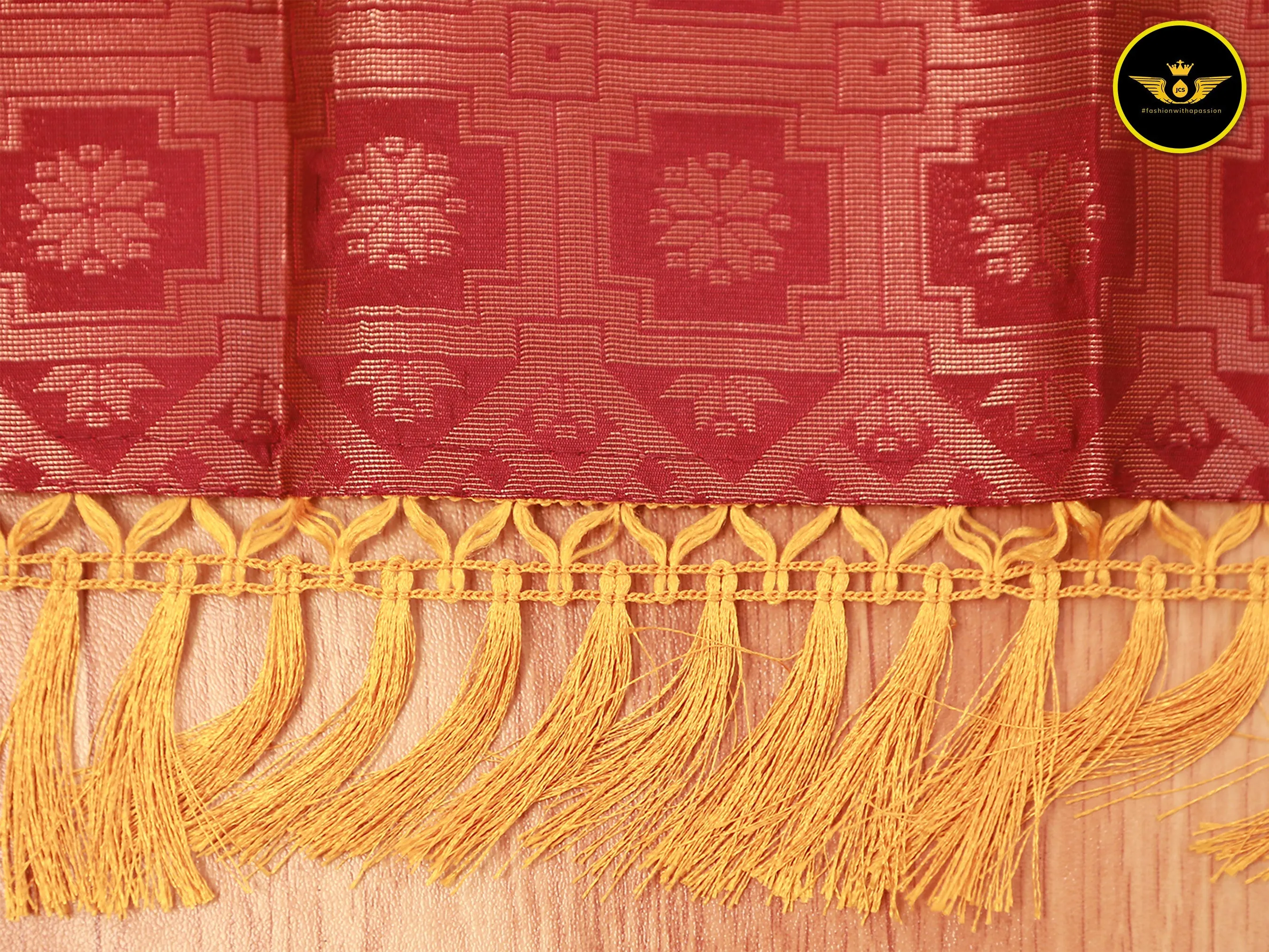 Kolam Design Rangoli Art Silk Saree: Lightweight & Comfortable