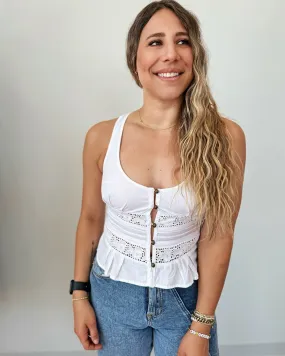 Lauren Lace tank