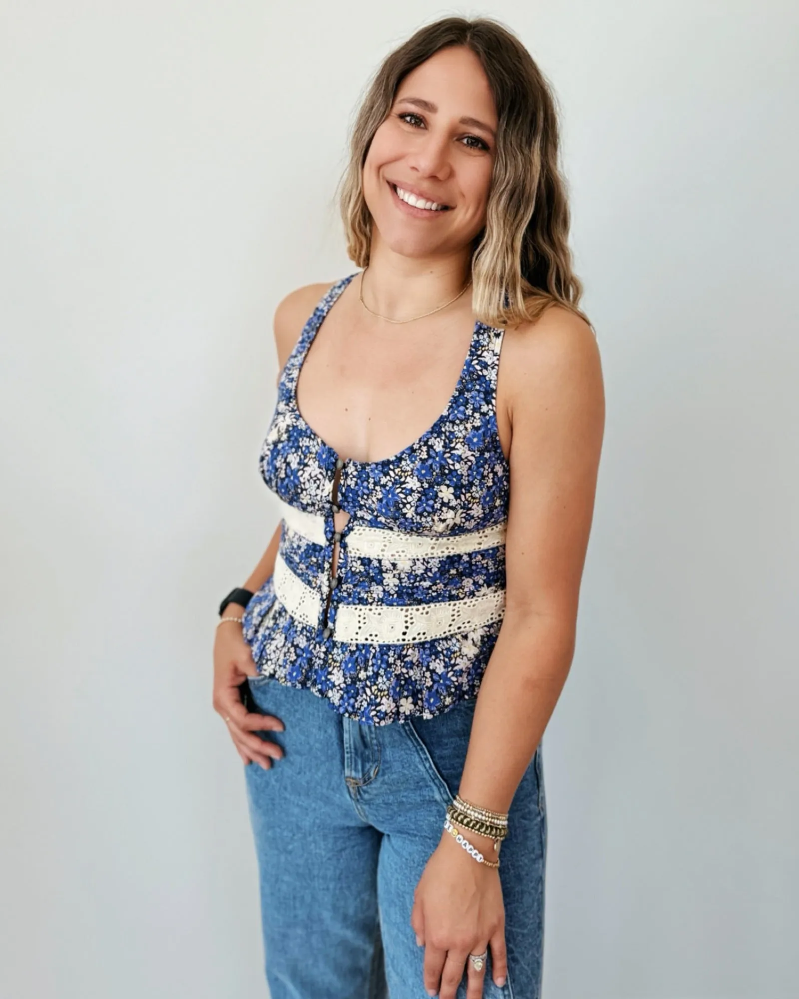 Lauren Lace tank