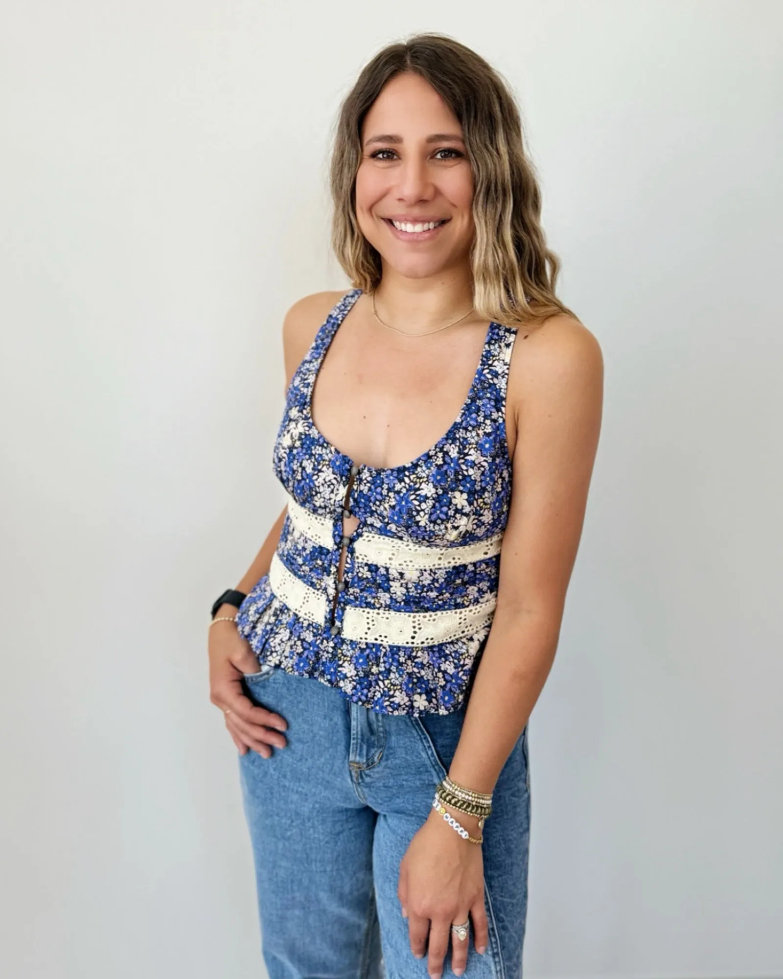 Lauren Lace tank