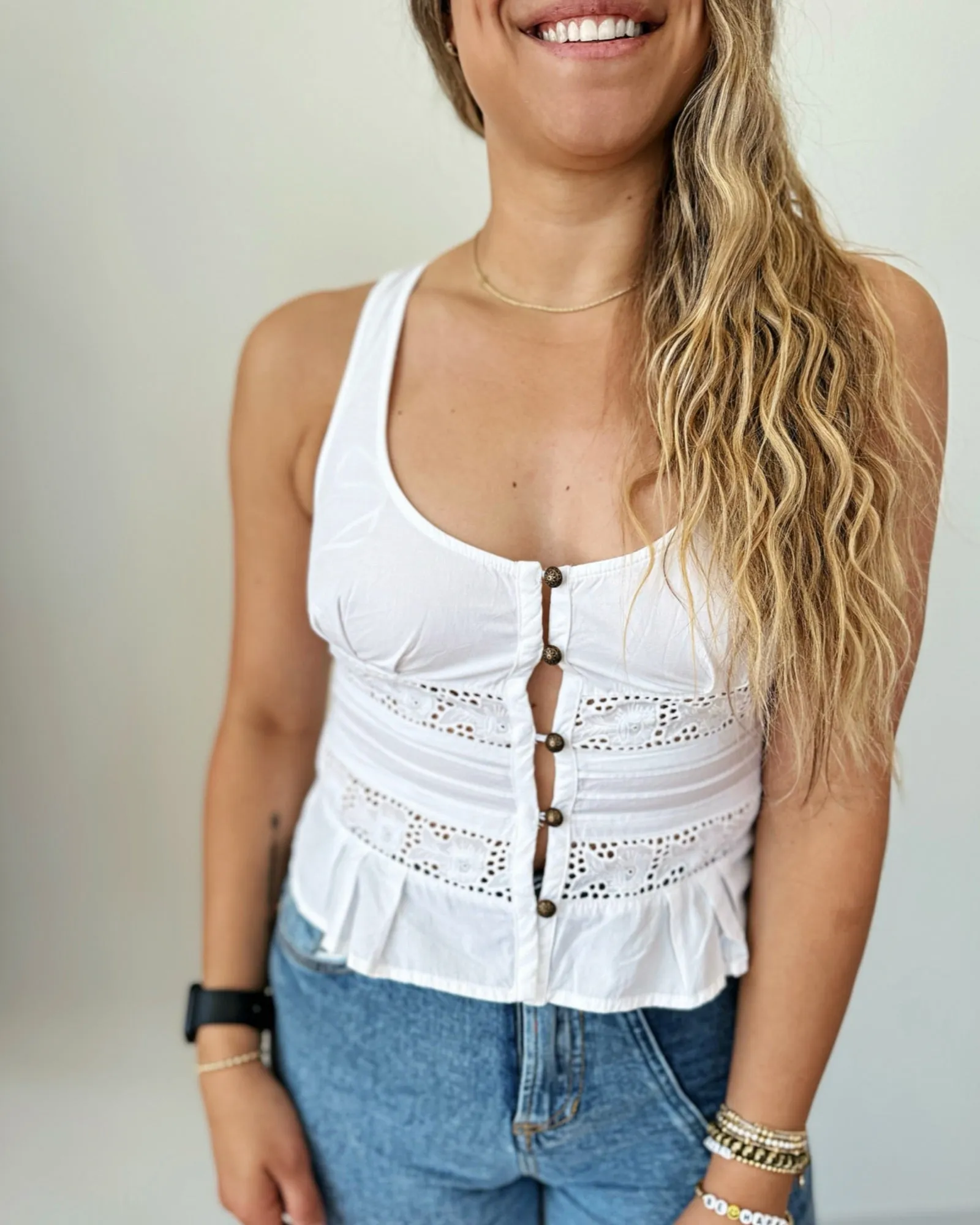 Lauren Lace tank
