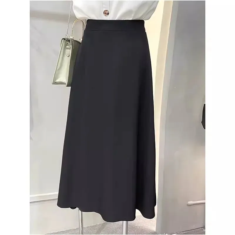 Luexco Pleated A-line Commuter Skirt