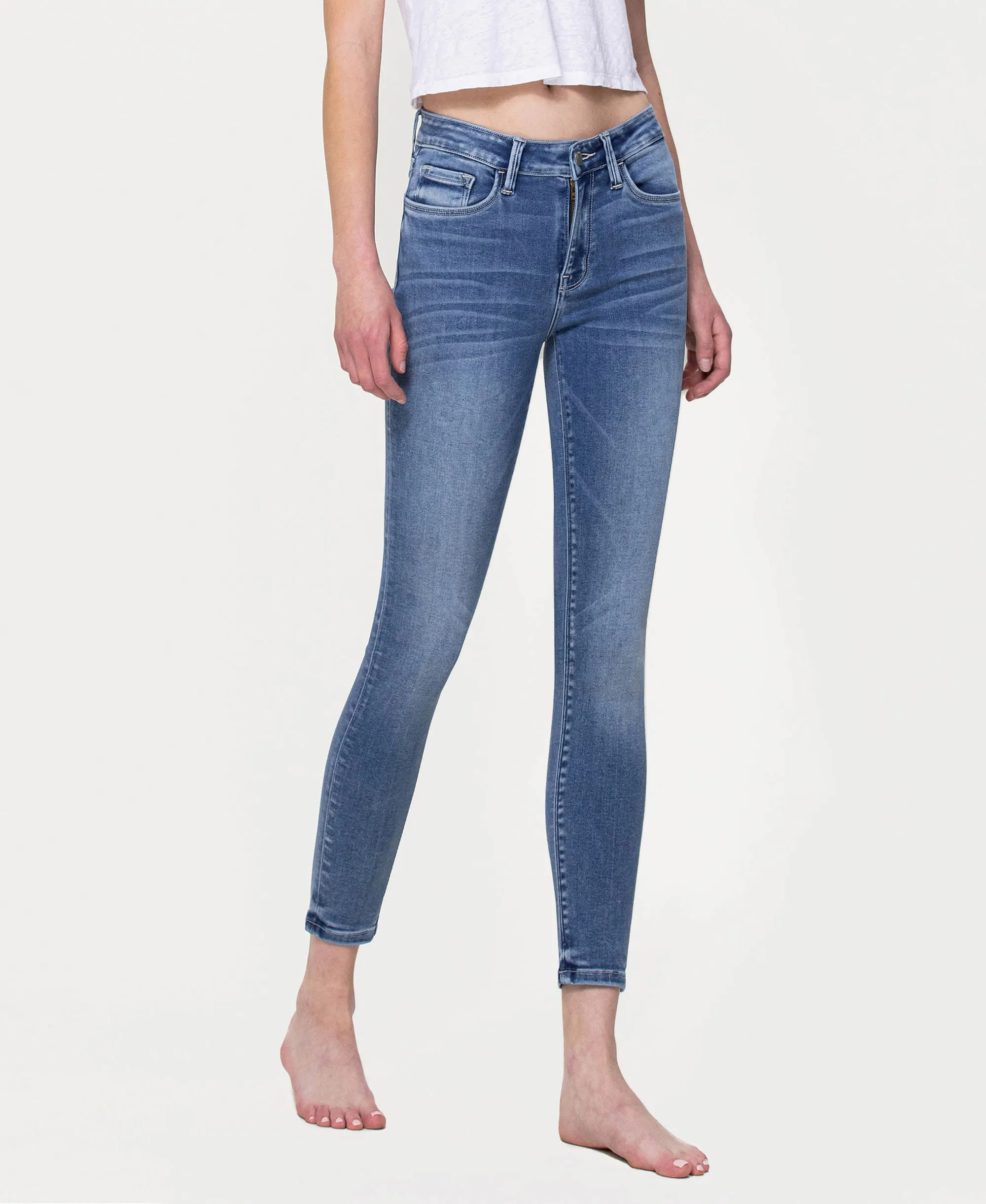 Movie - Mid Rise Super Soft Crop Skinny
