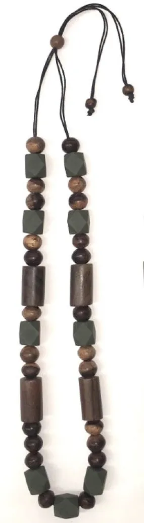 Namastai Wooden Bead Necklace