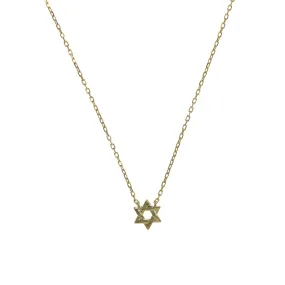 NF-307/G - Star of David Chain Necklace