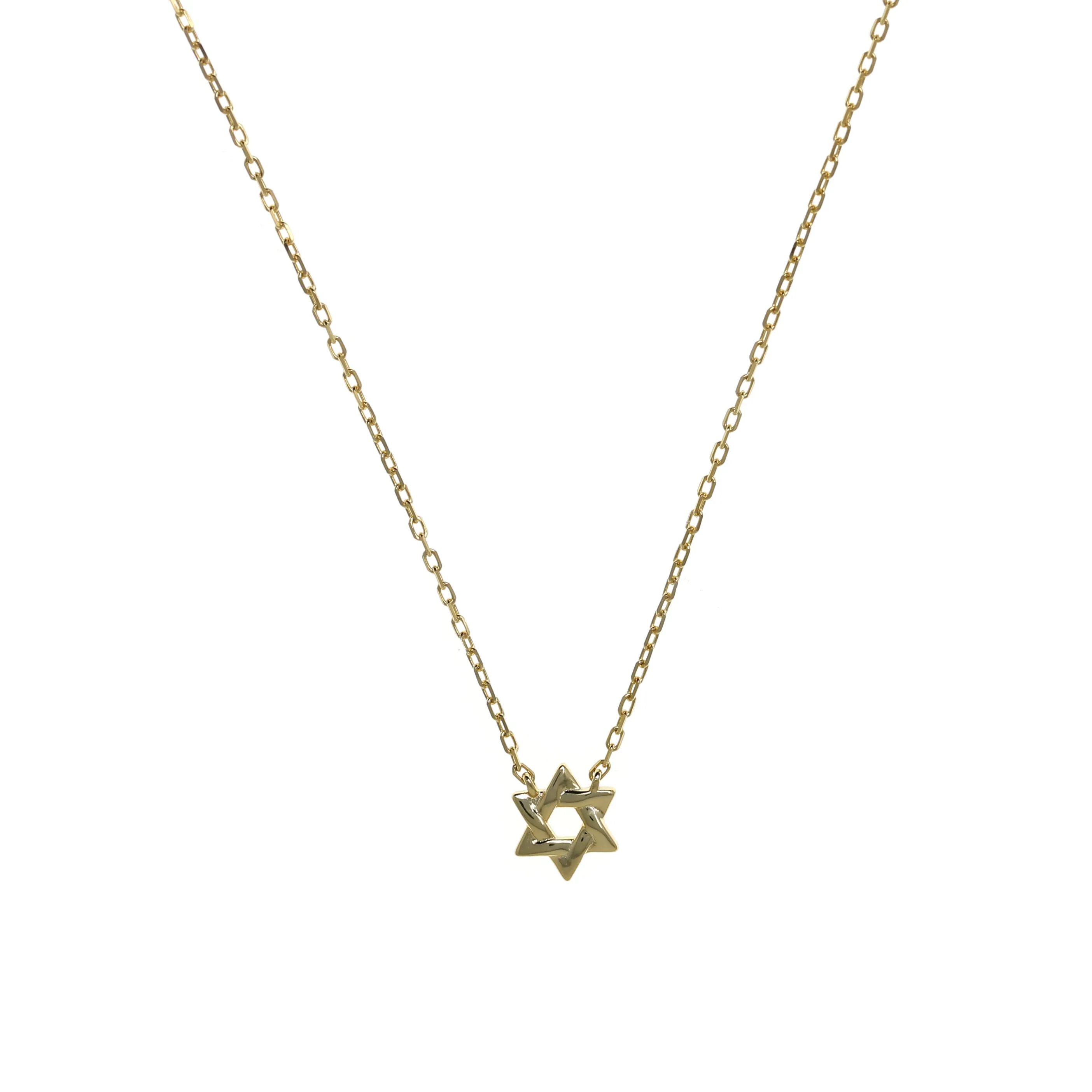 NF-307/G - Star of David Chain Necklace