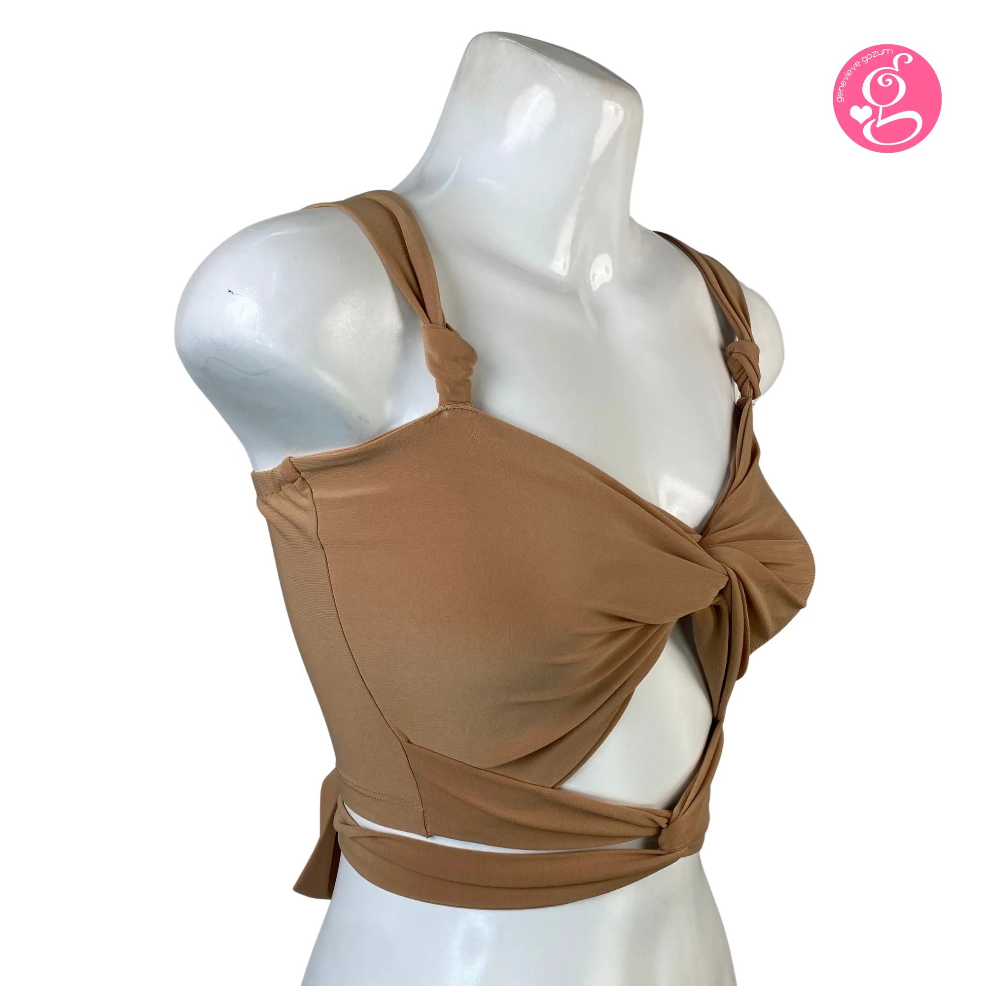 Nicole Twisted Sweetheart Blouse