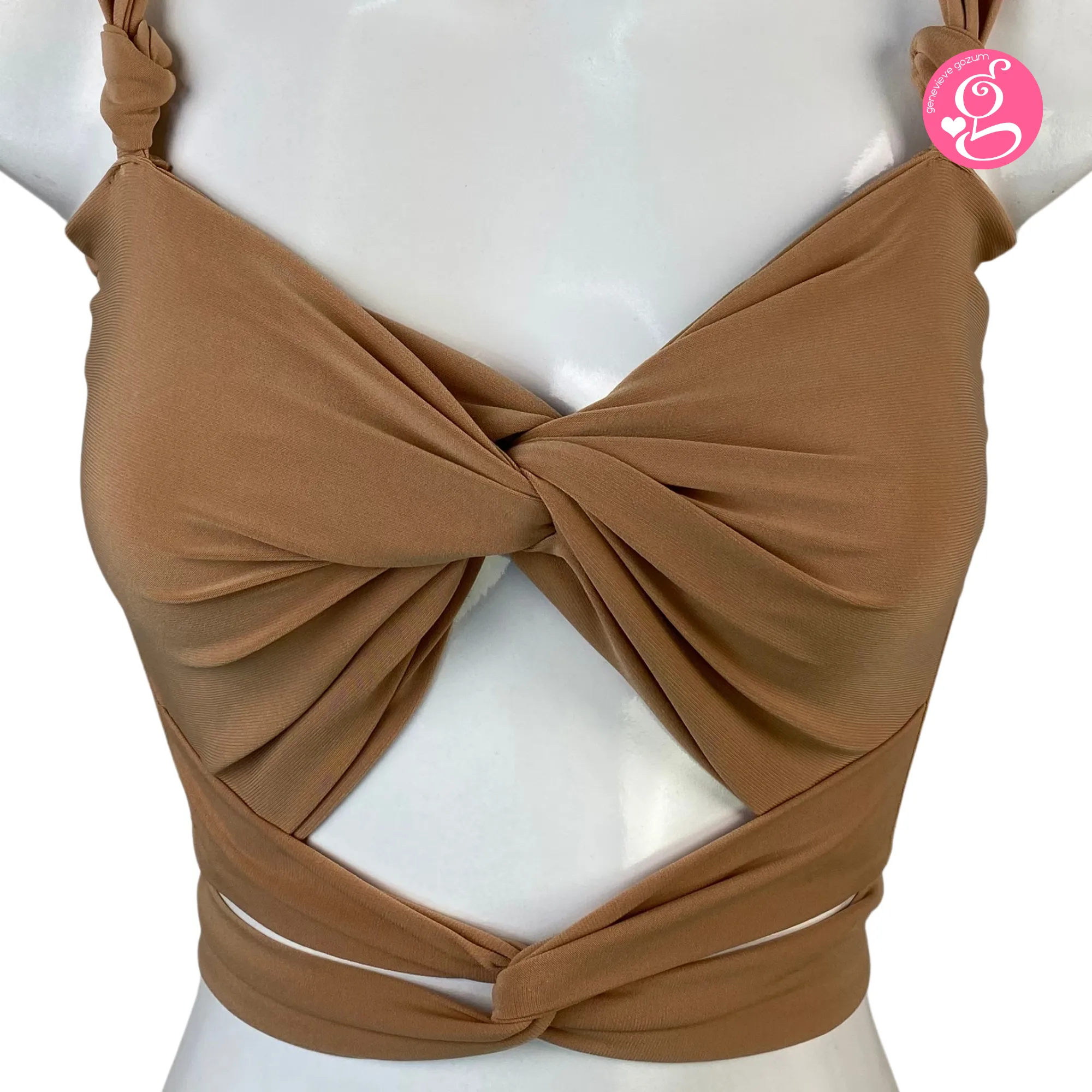 Nicole Twisted Sweetheart Blouse
