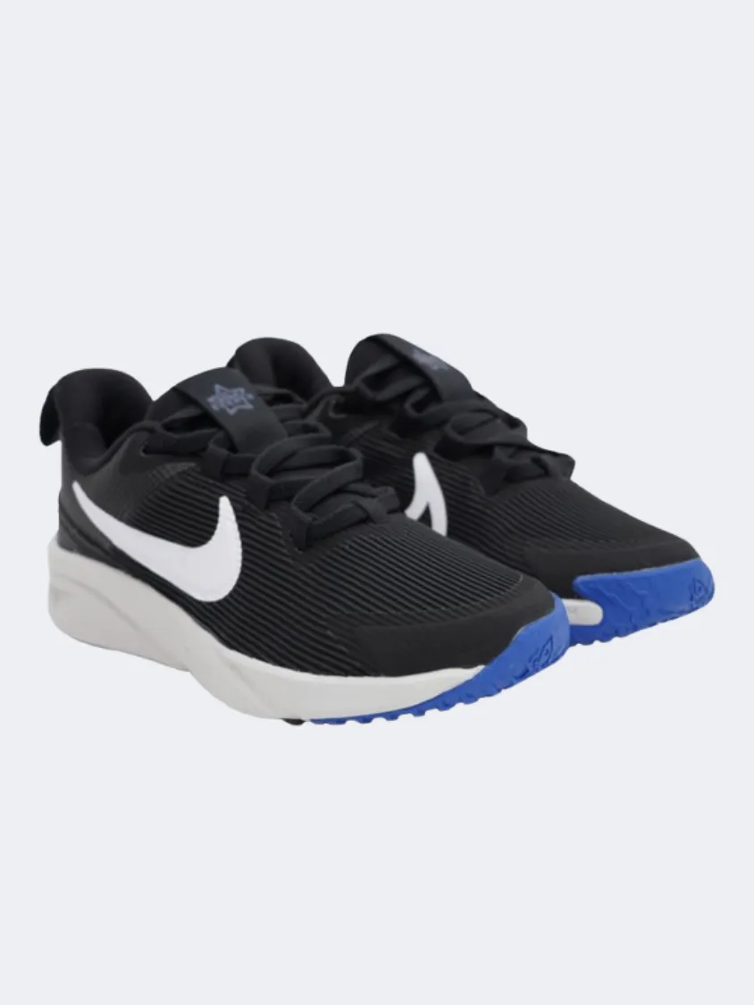 Nike Star Runner 4 Next Nature Boys Running Sneakers Black/White/Blue