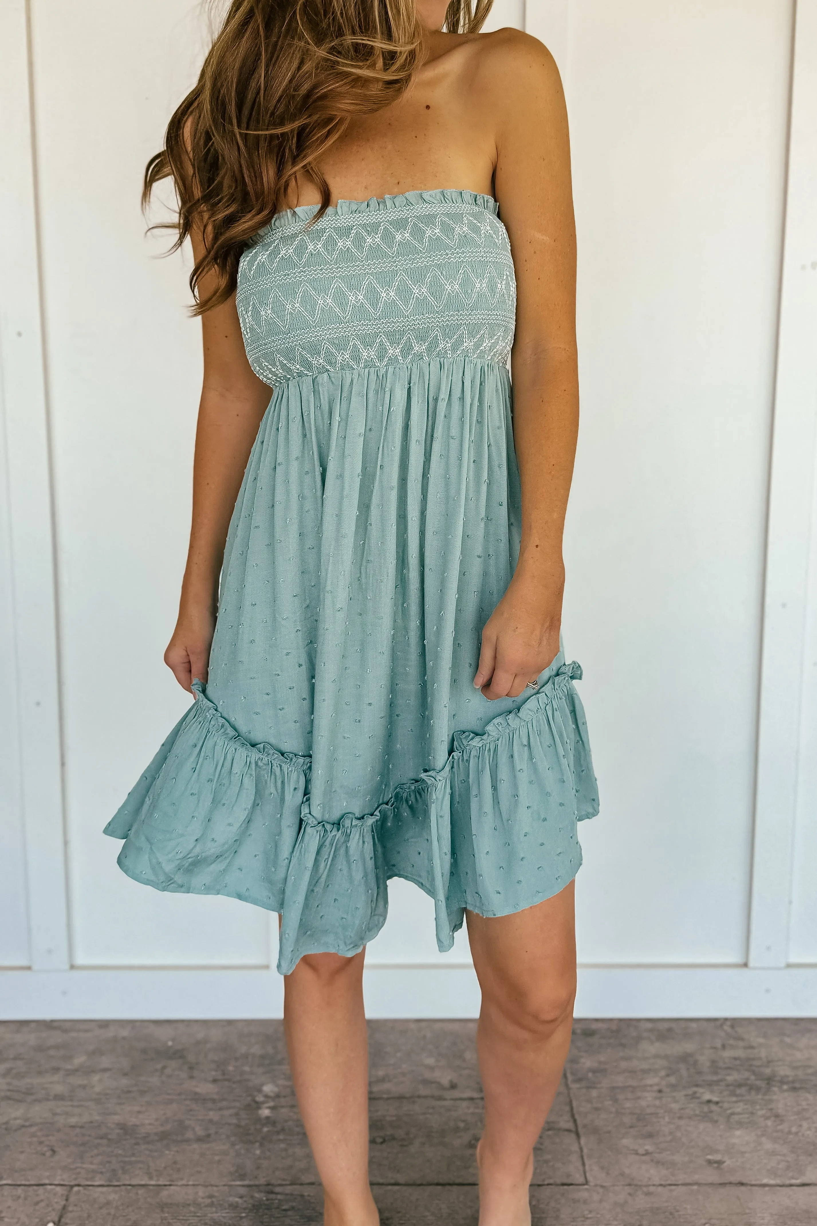 Off Shoulder Mini Dress or Maxi Skirt