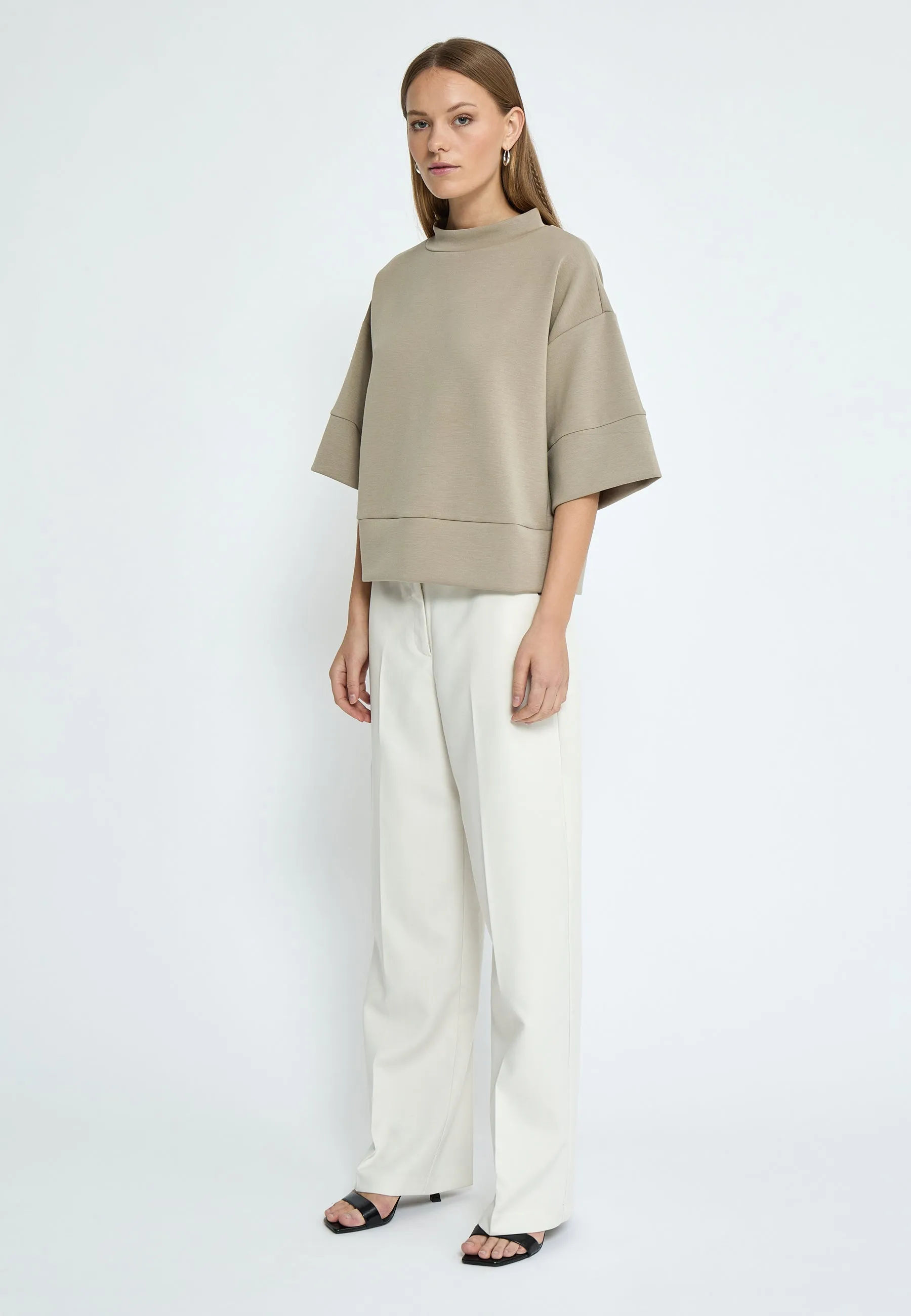 PCDicette Sweat - Winter Twig Sand