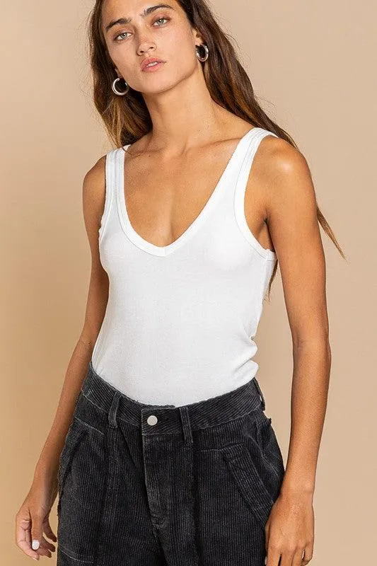 Savvy Sleeveless Relaxed Fit Tank Top