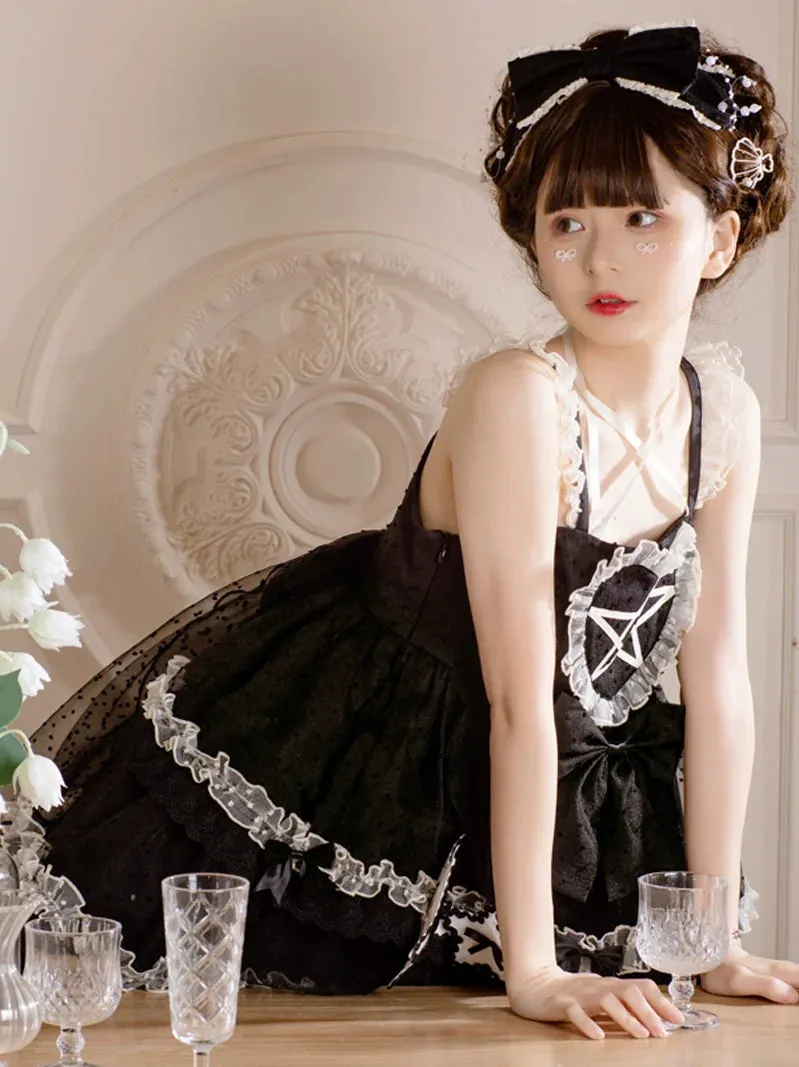 Star Lolita Chic Dress Sweet Tiered Camisole