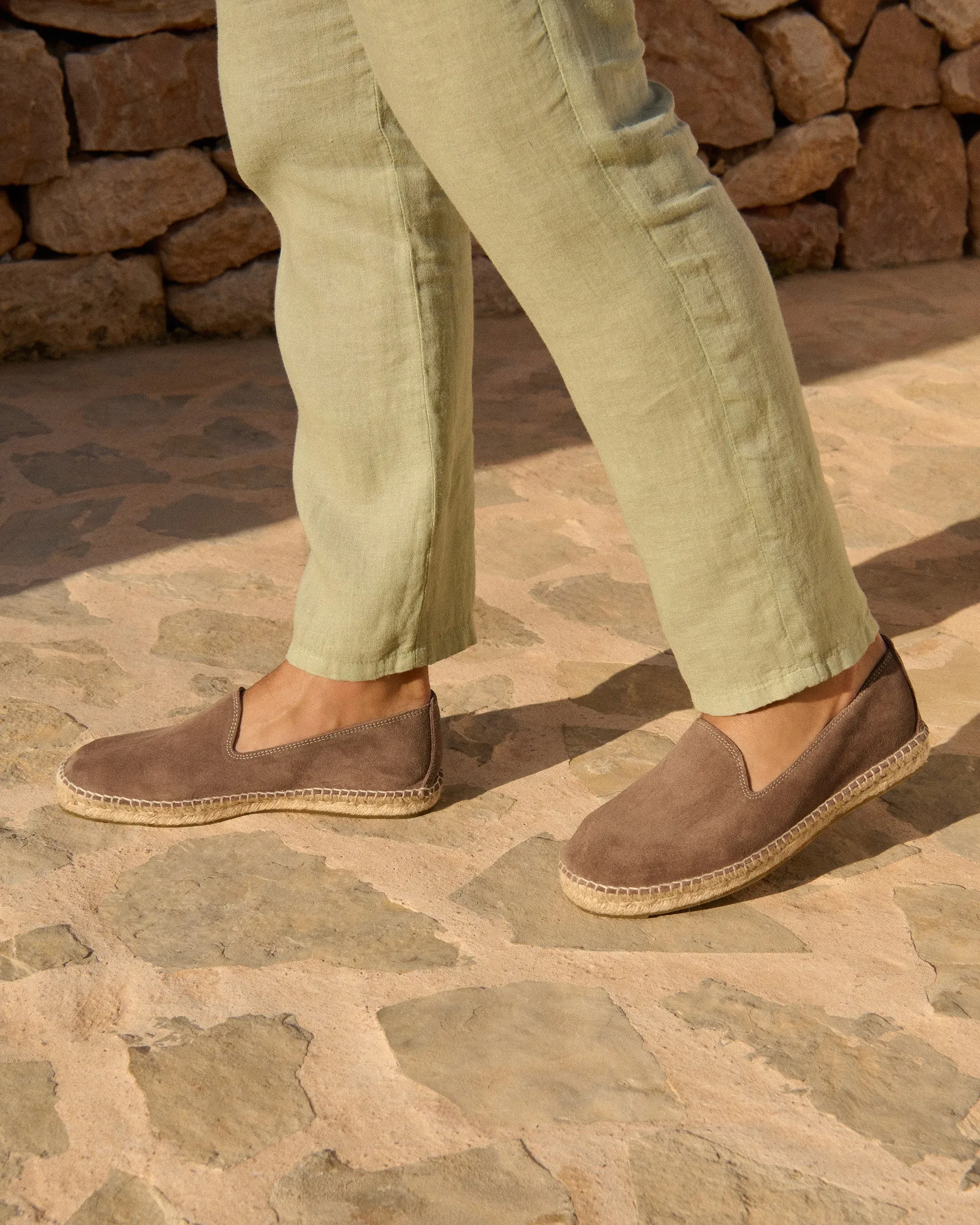 Suede Espadrilles - M29C0 - Hamptons Moka
