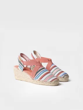 Tarbes Striped Espadrilles