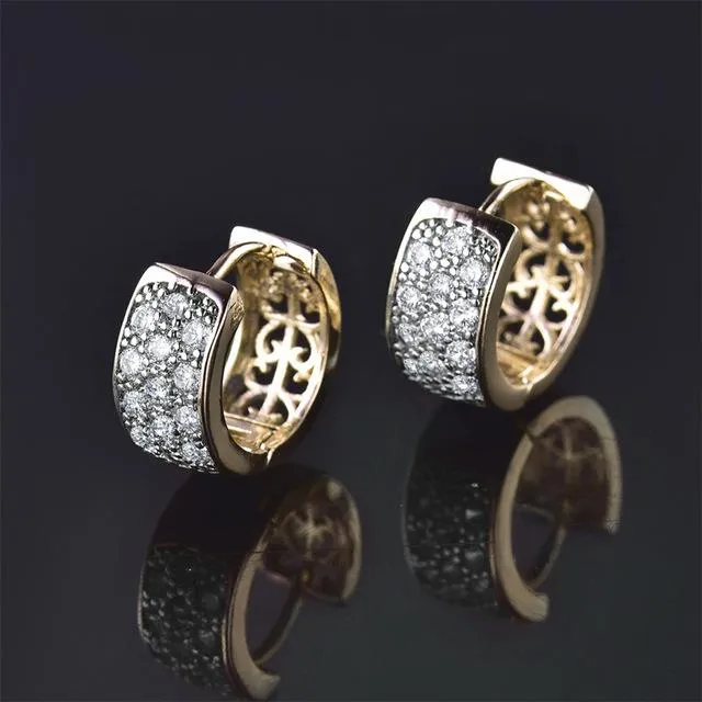 Trendy Hoop Earrings