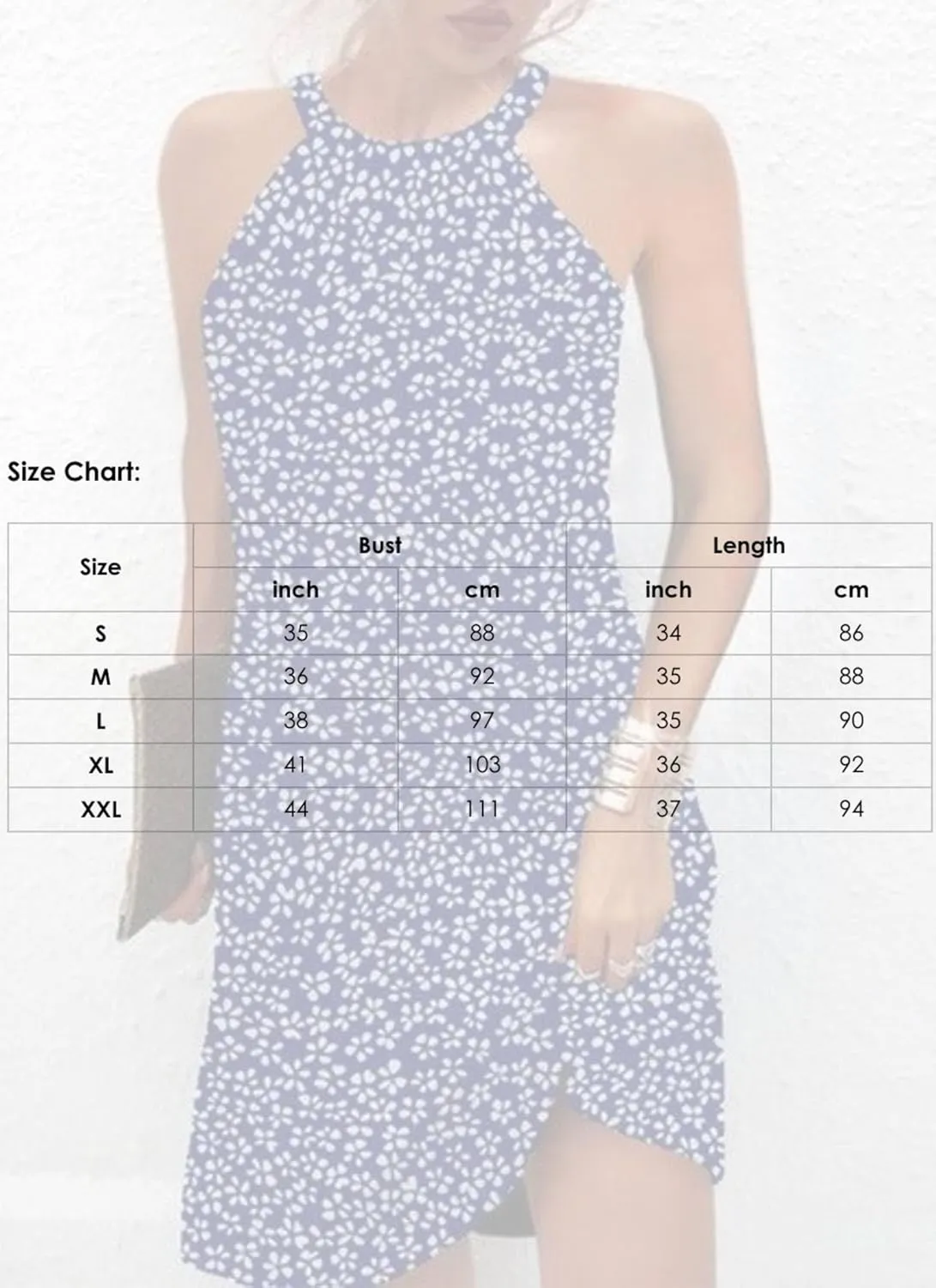 Women's 2025 Summer Fresh Blue Floral Print Chic Halter Sleeveless Casual Shift Fitted Party Wedding Guest Mini Dress
