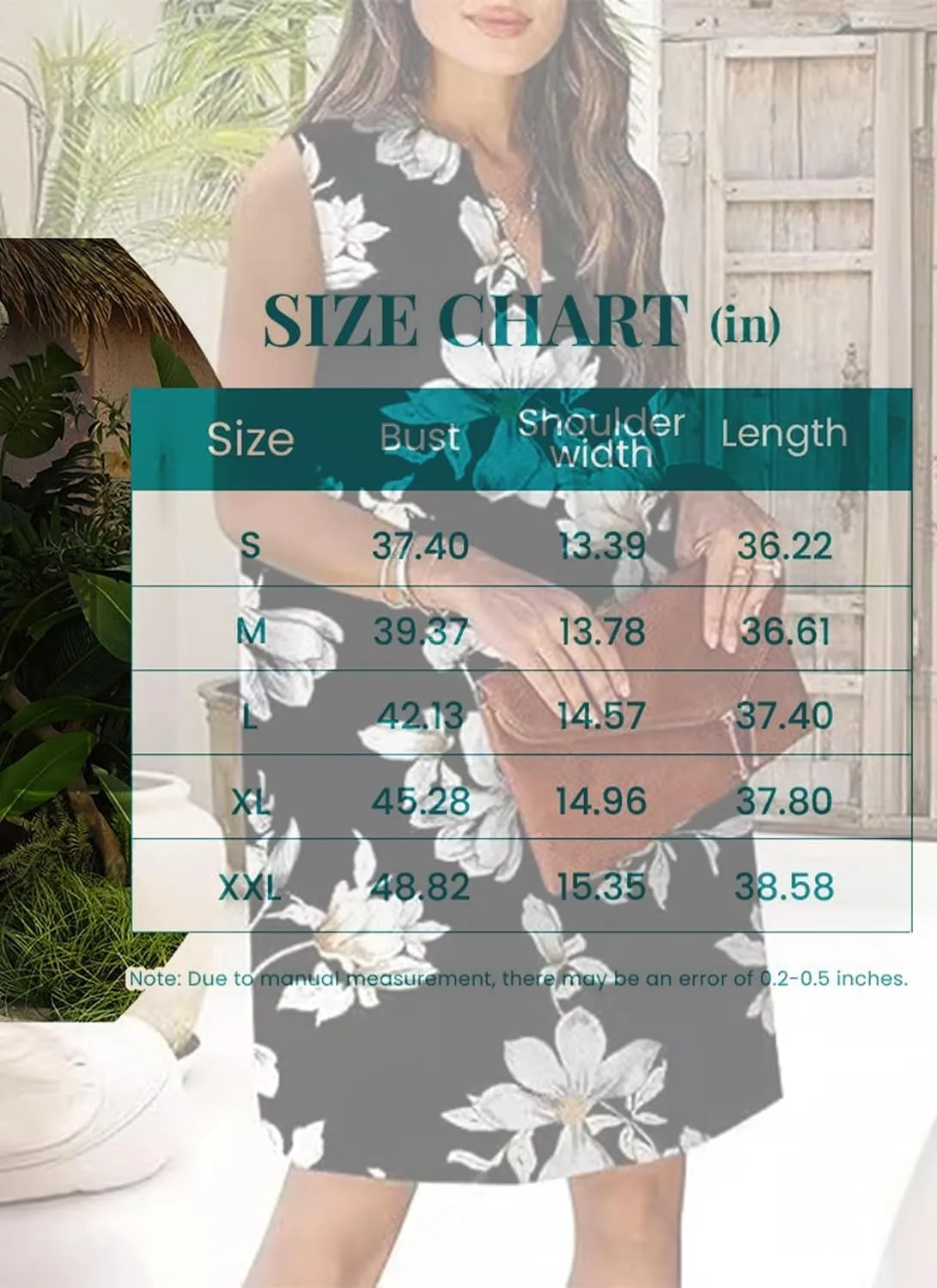 Womens Elegant Floral Print Sleeveless Tank Dresses 2025 Summer Casual V Neck Midi Shift Sundress Vacation Outfits