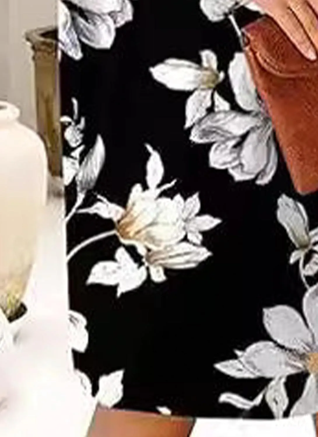 Womens Elegant Floral Print Sleeveless Tank Dresses 2025 Summer Casual V Neck Midi Shift Sundress Vacation Outfits
