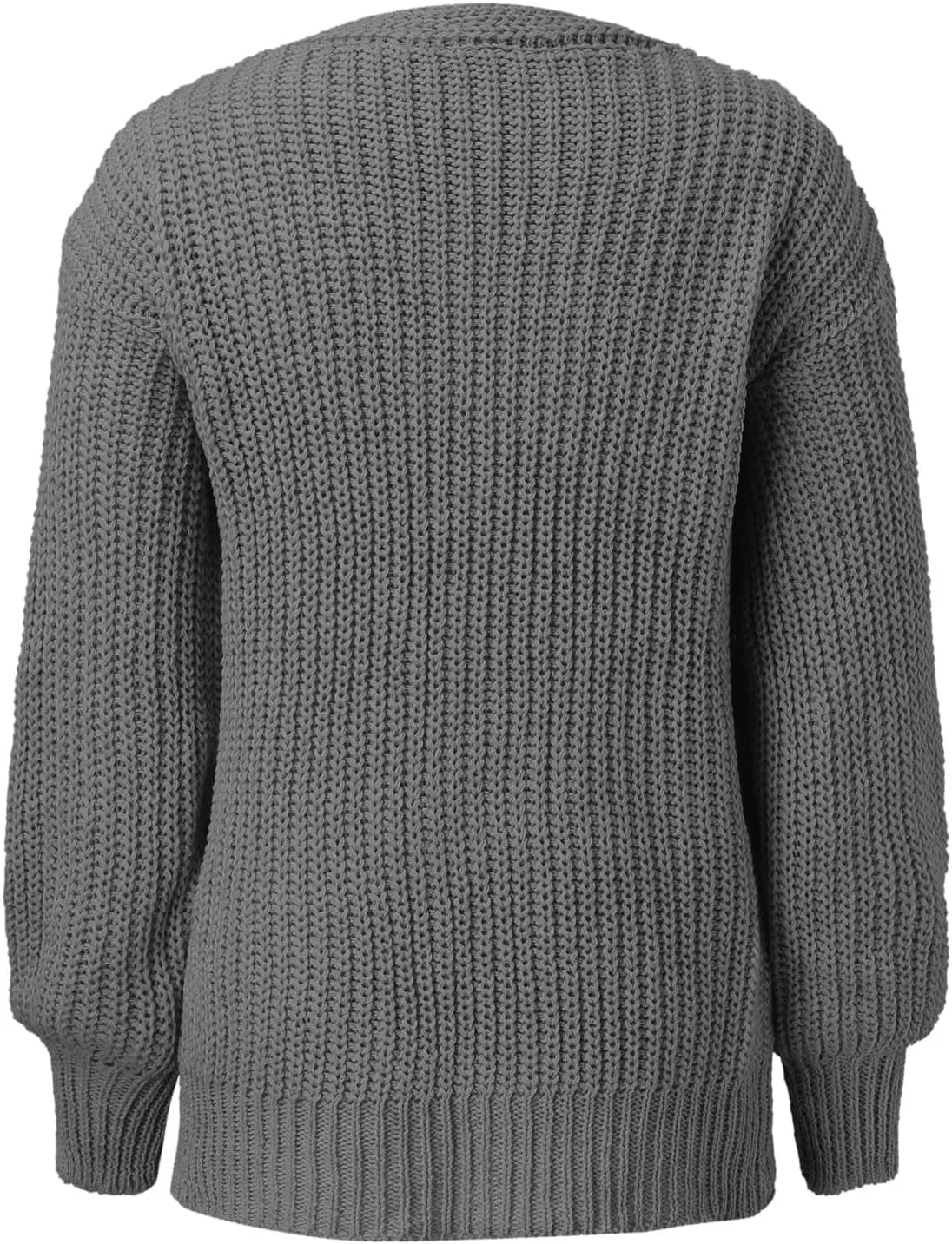 Women's Long Sleeve Open Front Casual Lightweight Soft Knit Cardigan Sweater Outerwear Medium Coat